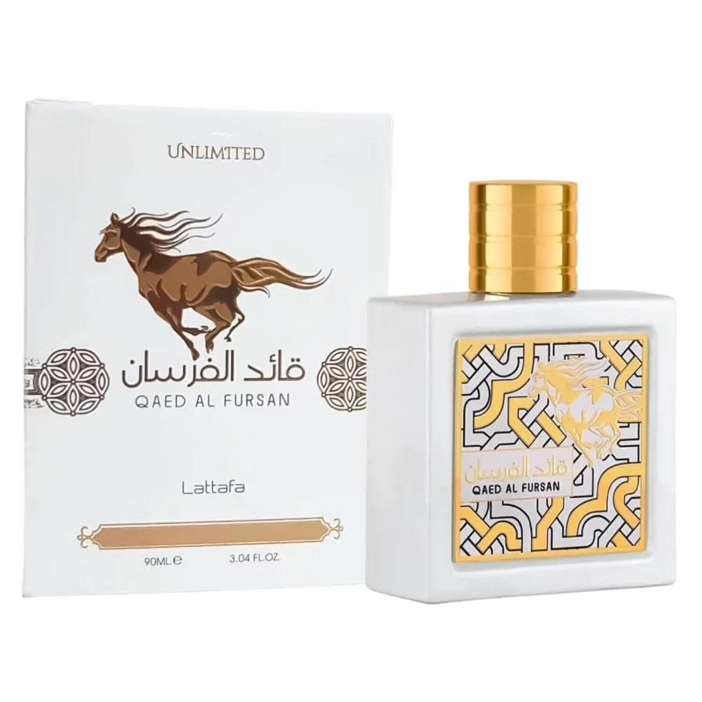Perfume Lattafa Qaed Al Fursan Unlimited (white) Eau De Parfum Unissex 90Ml