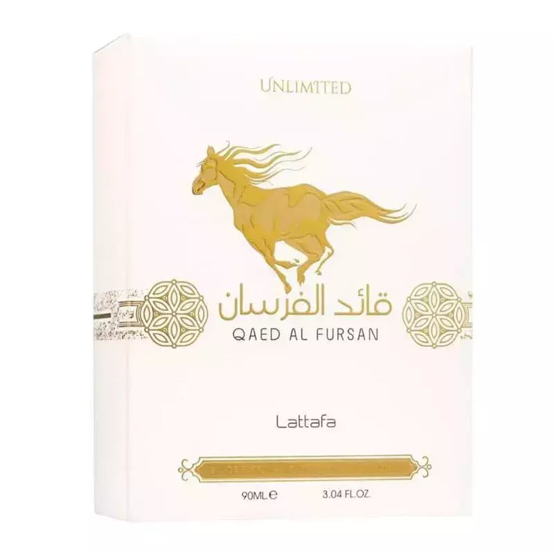 Perfume Lattafa Qaed Al Fursan Unlimited (white) Eau De Parfum Unissex 90Ml