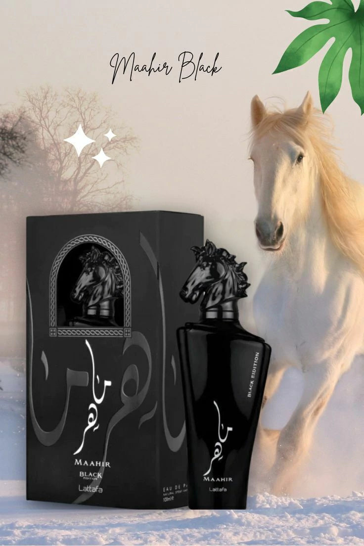 Perfume Lattafa Maahir Black Edition Eau De Parfum Masculino 100Ml
