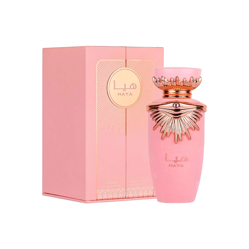 Perfume Lattafa Haya (Pink) Edp Feminino 100Ml