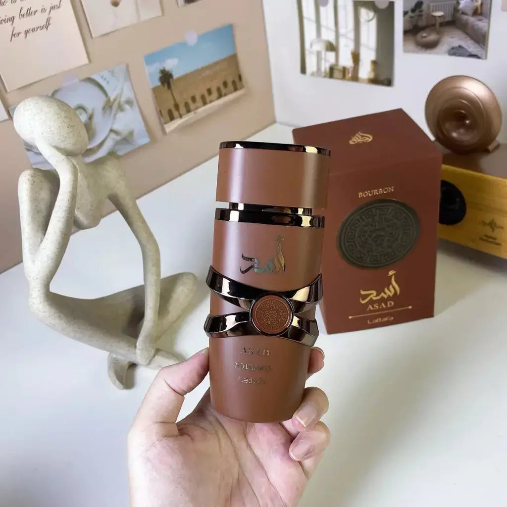 Perfume Árabe Asad Bourbon Lattafa 100ml EDP Original