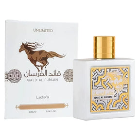 Perfume Lattafa Qaed Al Fursan Unlimited (white) Eau De Parfum Unissex 90Ml