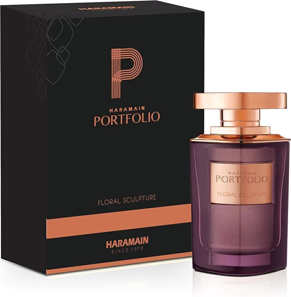 Perfume Haramain Portfolio Floral Sculpture