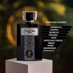 Perfume Árabe Masculino Attar Al Wesal 100ml