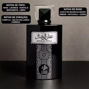 Perfume Árabe Masculino Attar Al Wesal 100ml