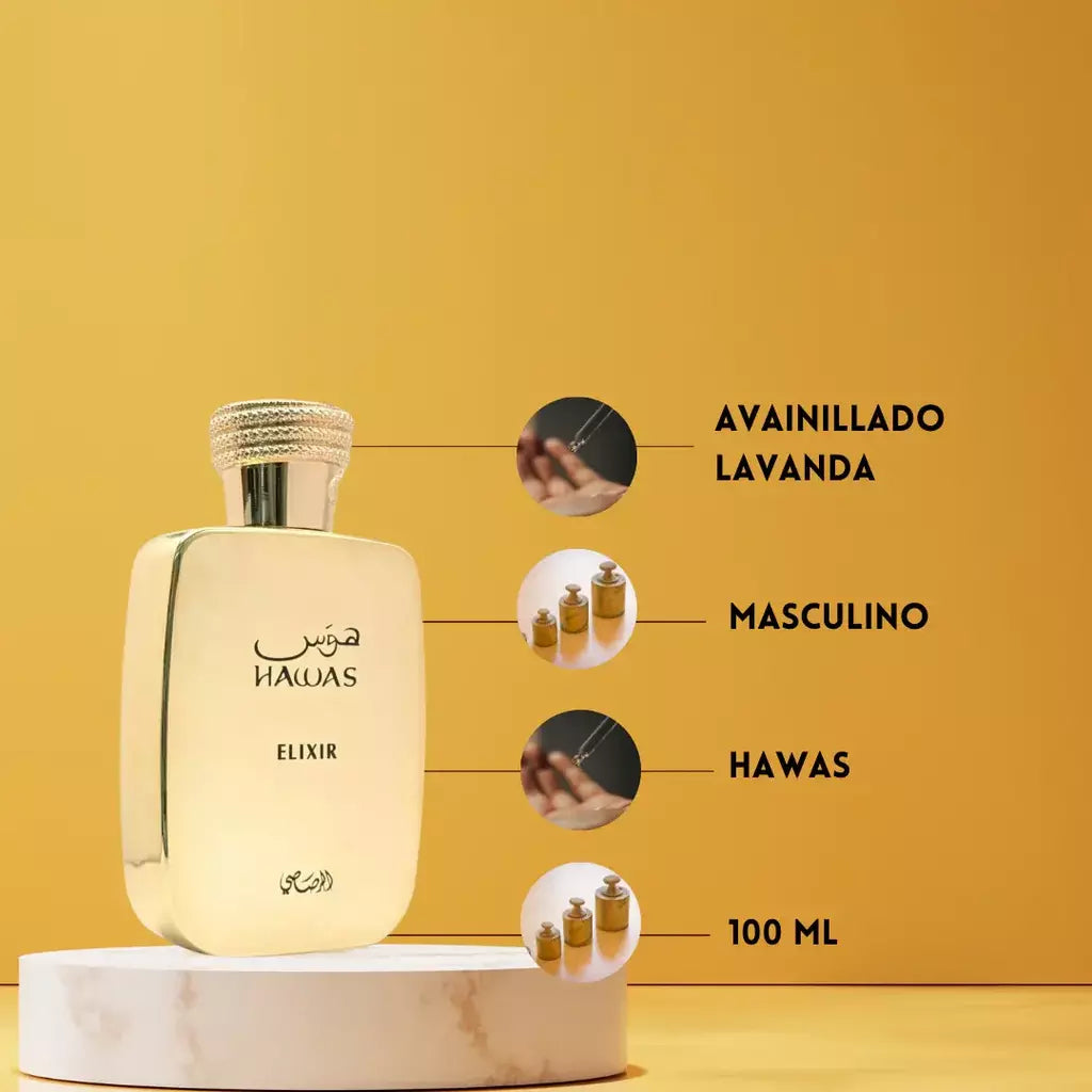 Perfume Rasasi Hawas Elixir Edp 100ML Masculino
