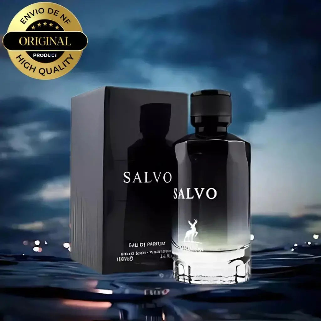 Perfume Árabe Salvo Intense Maison Alhambra Masculino 100ml Eau de Parfum Original